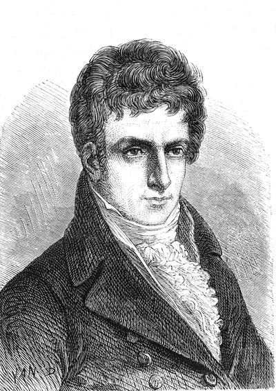 Robert FULTON (1765-1815), amerikansk ingeniør og opfinder (dampbåd). af French School