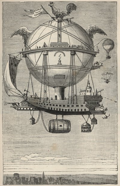 Robertsons Minerve ballon af French School