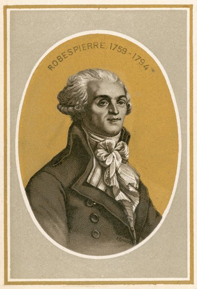 Robespierre af French School