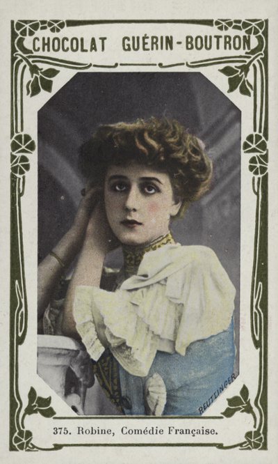 Robine, Comedie Francaise (farvet foto) af French School