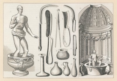 Romersk kostume af French School