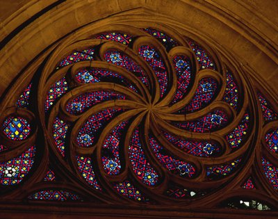 Rose vindue, Chapel of the Bourbons, slutningen af det 15. århundrede af French School