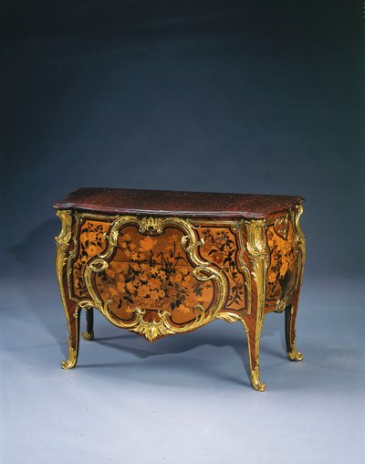 Royal Louis XV kommode, ca. 1757 af French School