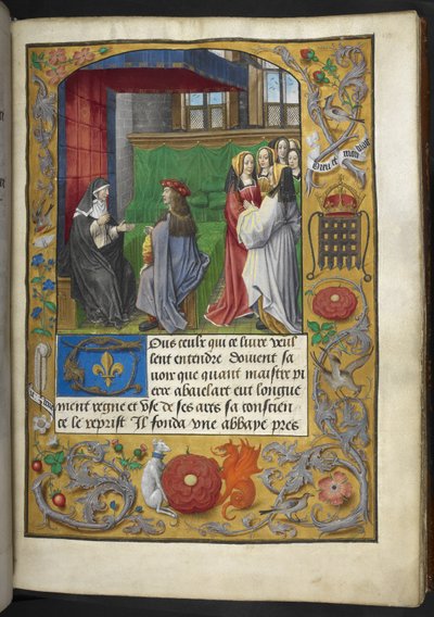 Royal MS 16 F II f.137r Illustration fra 