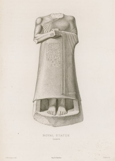 Kongelig statue, Louvre af French School