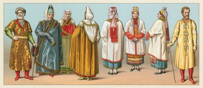 Rusland kostume af French School