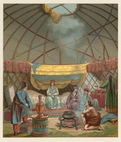 Rusland kostume af French School