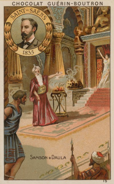Saint-Saëns, Samson og Delila af French School