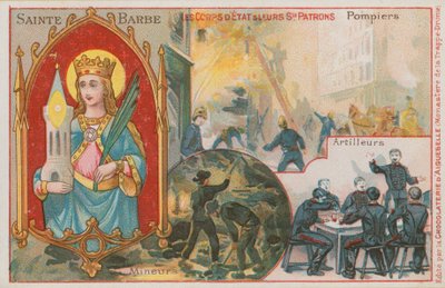 Heilige Barbara von French School