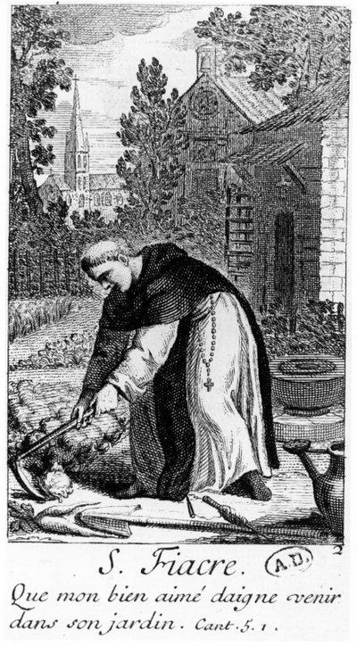 Sankt Fiacre af French School