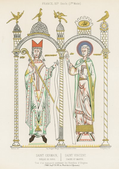 Saint Germain og Saint Vincent af French School