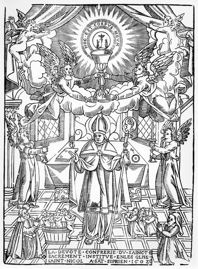 Sankt Nikolaus, 1602 af French School