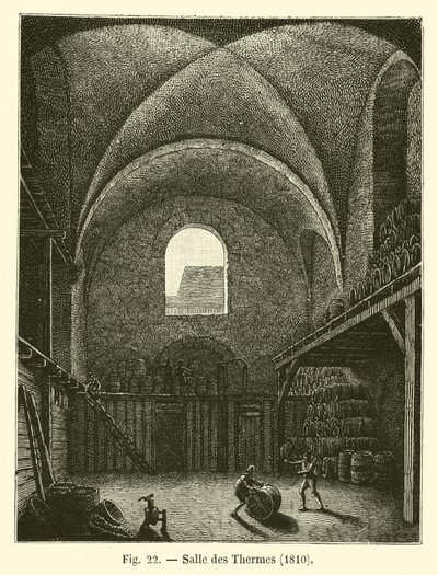 Badeværelse, 1810 af French School