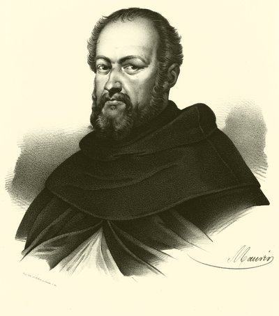 Sebastiano del Piombo, portræt (gravering) af French School