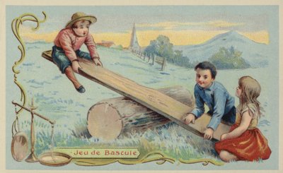 Vippe (chromolitho) af French School