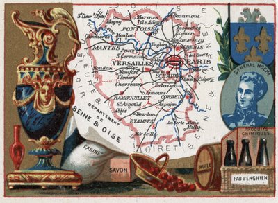 Seine-Et-Oise (Seine Et Oise), nu departementet Essonne (91), Val-d