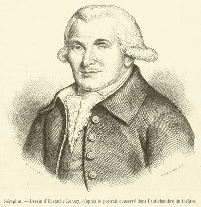 Seraphin (gravering) af French School