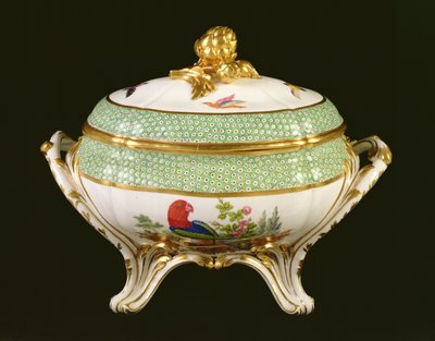 Sevres terrin fra Eden-tjenesten, malere mærke Pierre-Joseph Rosset, 1788 (porcelæn) af French School