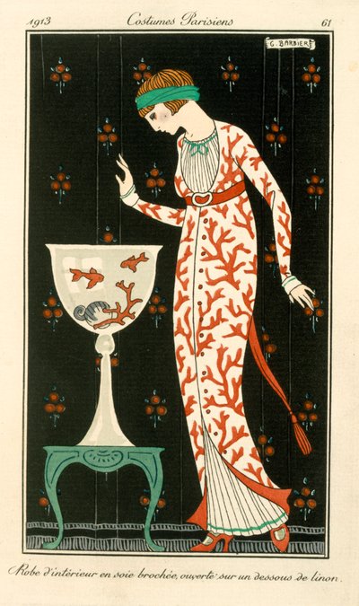 Silkehus-kjole, Mode af French School