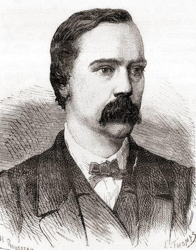 Sir Charles Tilston Bright, fra Les Merveilles de la Science, udgivet ca. 1870 (kobberstik) af French School