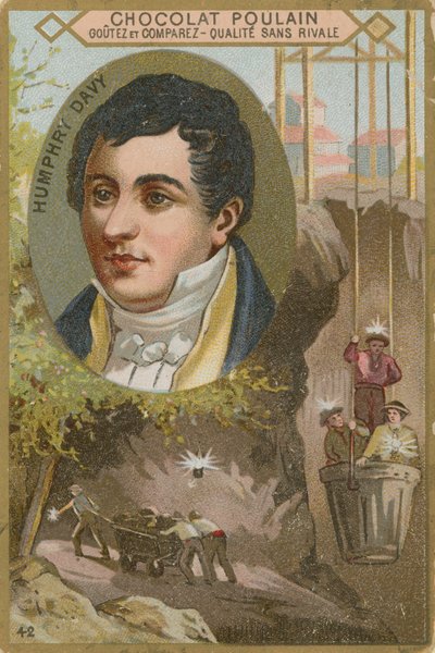 Sir Humphry Davy af French School