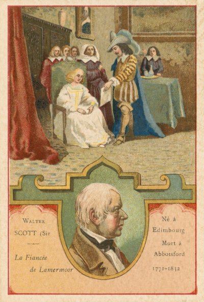 Sir Walter Scott, skotsk forfatter af French School