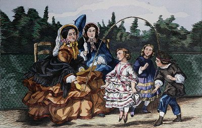 Sjippetov (farve litho) af French School