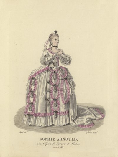 Sophie Arnould, fransk operasangerinde af French School