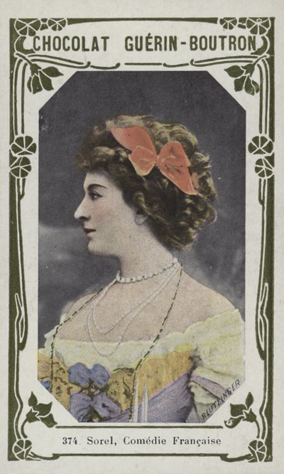 Sorel, Comedie Francaise (farvet foto) af French School