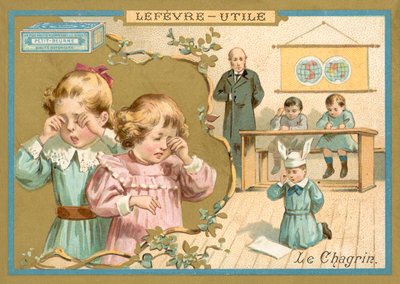 Sorg (chromolitho) af French School