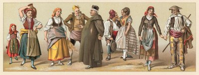 Spanien kostume af French School