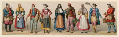 Spanien kostume af French School