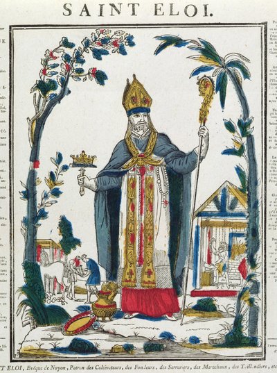 St. Eloi (ca. 588-660) af French School