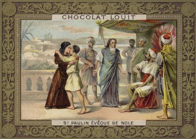 St. Paulinus, biskop af Nola af French School