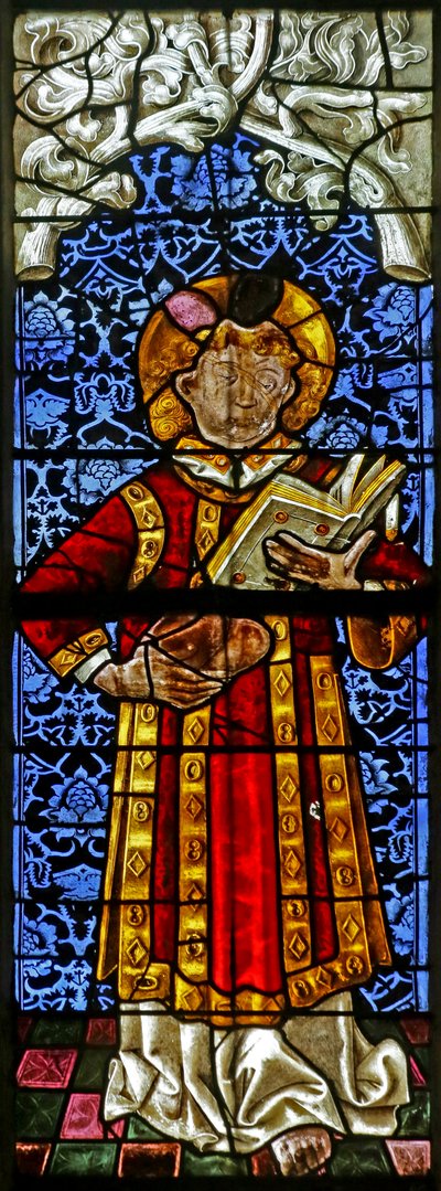 St Stephen (farvet glas) af French School