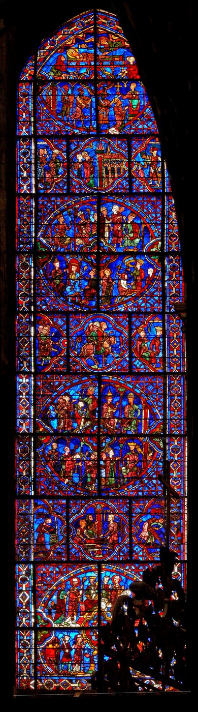 St Thomas Becket - scener fra livet til (w18) af French School