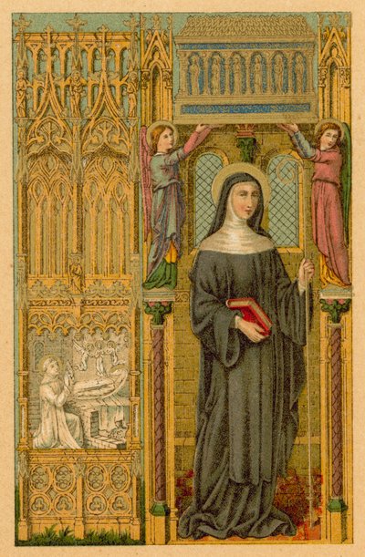 Sta Scholastica af French School