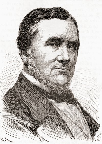 Stanislas Charles Henri Dupuy de Lôme, fra Les Merveilles de la Science, udgivet ca. 1870 (kobberstik) af French School