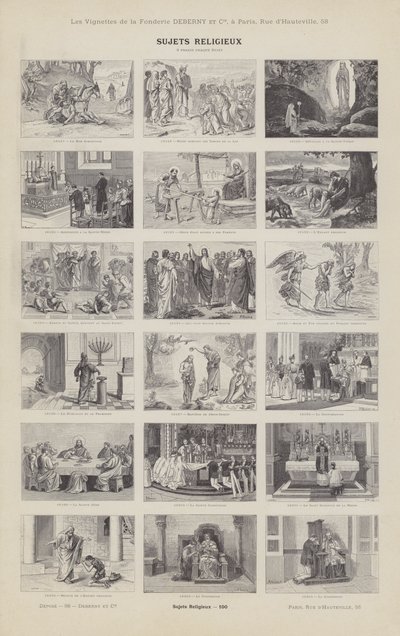 Religiøse emner af French School