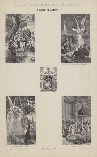 Religiøse emner af French School