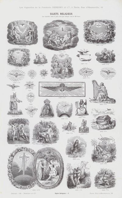 Religiøse emner af French School