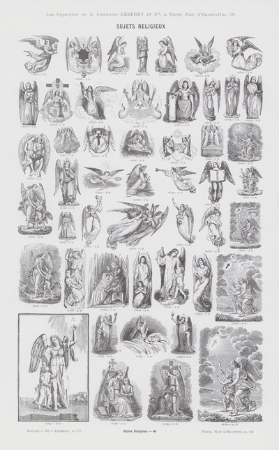 Religiøse emner af French School