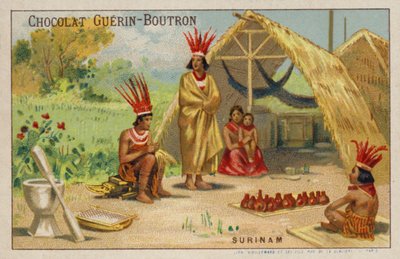 Surinam (chromolitho) af French School