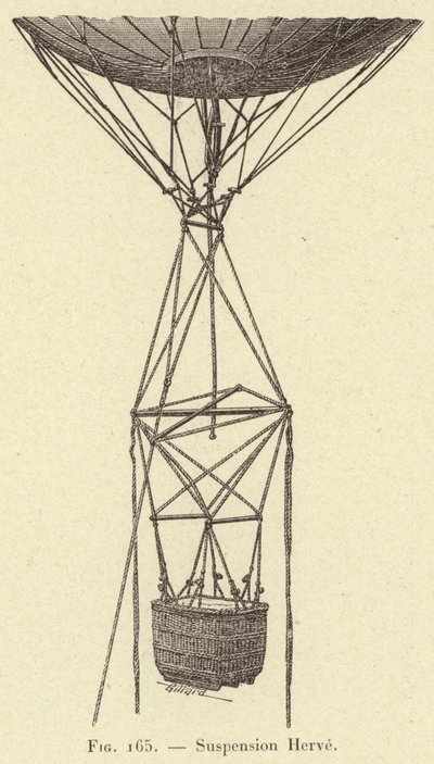 Suspension Herve (gravering) af French School