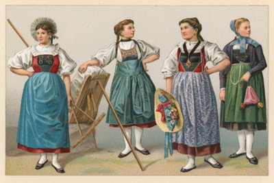 Schweiz kostume af French School