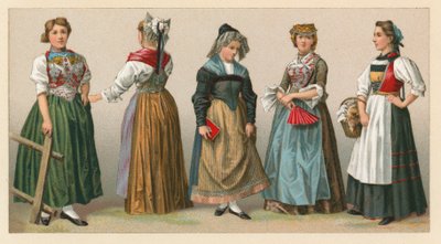 Schweiz kostume af French School