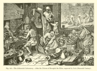 Alkymistens laboratorium (gravering) af French School