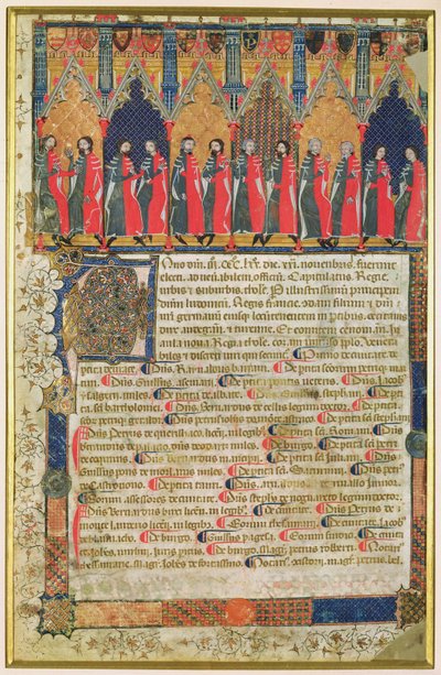 Aldermen of Toulouse, 1369 af French School