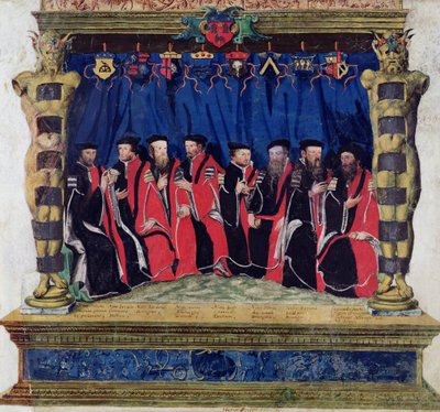 Rådmændene i Toulouse, 1554-55 af French School