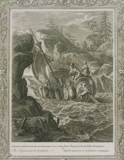 Argonauterne passerer Symplegaderne af French School